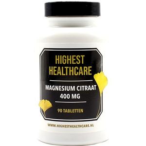 highest healthcare Magnesium citr 400mg 90 Stuks