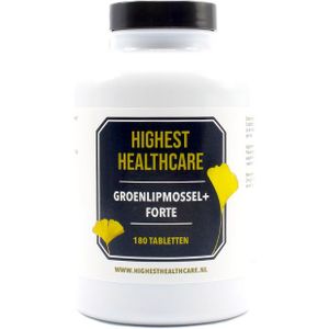 Highest Healthcare Groenlipmossel + Forte 180 tabletten