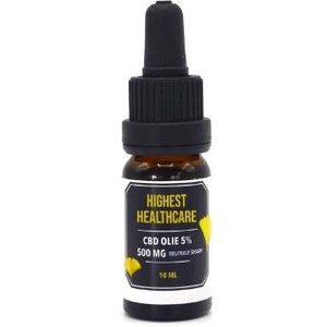 Highest Healthcare - CBD Olie - Goudkleurig - 5% - 500 mg