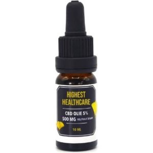 Highest Healthcare - CBD Olie - Goudkleurig - 5% - 500 mg