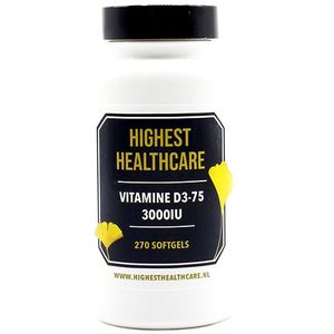 honest healthcare Hhc vitamine d3 75 270 Capsules