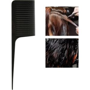 Cabantis Highlight kam| Styling Tool zwart|Kapper Kam|Haar Kam|Haar Accessoire|Plat|Zwart