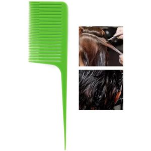 Cabantis Highlight kam| Styling Tool zwart|Kapper Kam|Haar Kam|Haar Accessoire|Plat|Groen