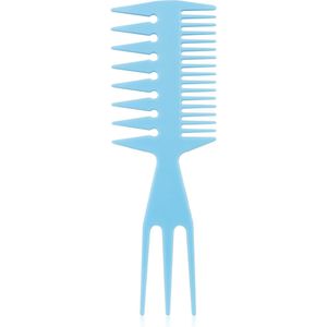 Cabantis Brede 3 Way Kam - Styling Tool Blauw - Kapper Kam - Haar Kam Haar Accessoire - Blauw