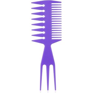 Cabantis Brede 3 Way Kam - Styling Tool Paars - Kapper Kam - Haar Kam Haar Accessoire - Paars