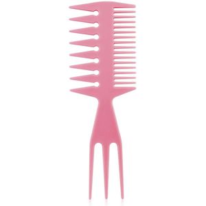 Cabantis Brede 3 Way Kam - Styling Tool Roze - Kapper Kam - Haar Kam Haar Accessoire - Roze