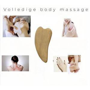 Cabantis Gua Sha Tool Klein - Houten Massage Tool - Schraper - Spierknopen Massage - 1 x Houten Massage Goa Sha Tool
