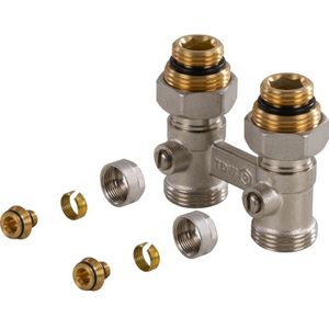 Dynamic Way H-onderblok 3/4" recht vloer