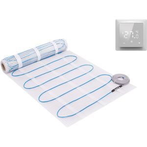 Dynamic Way elektrische vloerverwarmingsmat - 2400W  16m²  met Wifi thermostaat