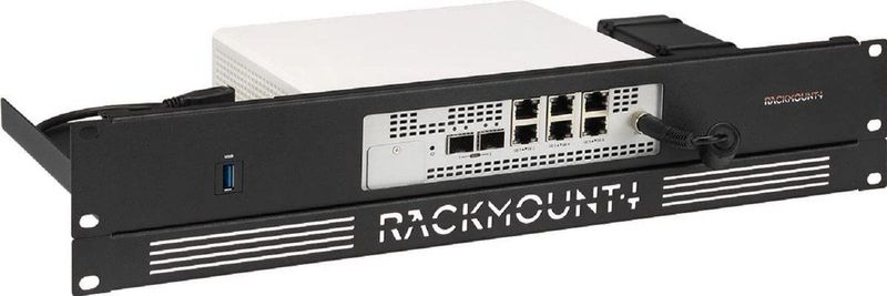 Rackmount.IT - RM-DE-T1 - Rackmount Kit - Zwart - Voor Dell/VMware SD-WAN Edge 600