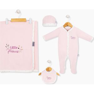Newborn baby jumpsuit set 4 delig little princes
