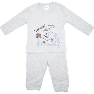 alisé Baby pyjama set rodeo Grijs 68