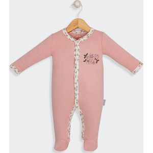 Baby jumpsuit dusty roze