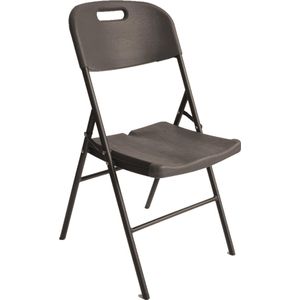 Rijoka Inklapbare Stoelen Met Unieke Houtlook Design - 4 stuks | Taupe