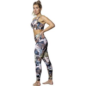 Ultimate Fit Fitnesslegging - sportlegging in bloemenprint