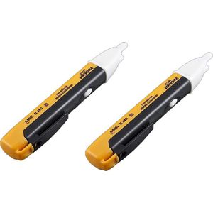 DW4Trading Voltage Spanningszoeker - Volt Stick Pen - 90-1000 Vac - Set van 2 Stuks
