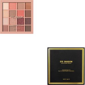 DW4Trading Make Up Natural Eye Oogschaduw Pallet - 16 Shades - nr. 2