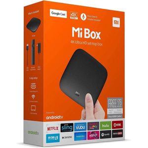 Xiaomi Mi Box S - Wi-Fi - 4K Ultra HD - 8GB - Zwart