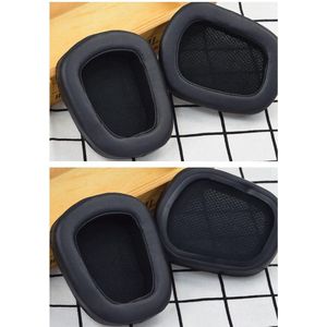 BukkitBow - Set Oorkussens voor Logitech Gaming Headset - Oorkussens Voor Logitech G332/G533/G633/G933/G935 - Koptelefoon Oorkussens / Ear Pads - Zwart