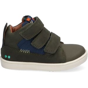 BunniesJR - Patrick Pit - Hoge Sneakers - Blauw/Groen - Leer - Klittenband