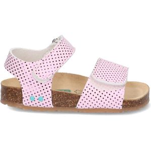 BunniesJR 223408-572 Meisjes Sandalen - Roze Print - Imitatieleer - Klittenband