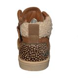 BunniesJR - Pascal Pit - Hoge Sneakers - Beige - Suède - Veters