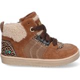 BunniesJR - Pascal Pit - Hoge Sneakers - Beige - Suède - Veters