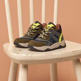 Bunnies - 223844 - Veterschoenen - Olijf - Leer