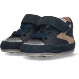BunniesJR - 224526-129 - Babysneakertjes - Blauw - Nubuck - Veters