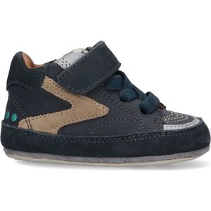 BunniesJR - 224526-129 - Babysneakertjes - Blauw - Nubuck - Veters