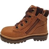 BunniesJR 224700-513 Jongens Biker Boots - Bruin - Nubuck - Veters