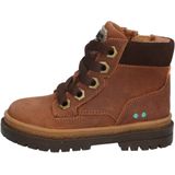 BunniesJR 224700-513 Jongens Biker Boots - Bruin - Nubuck - Veters