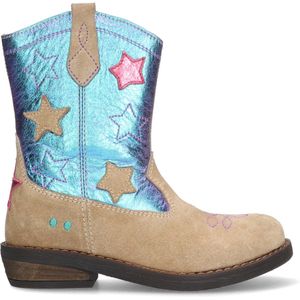 BunniesJR - 224826-408 - Cowboylaarzen - Taupe - Suède - Ritssluiting