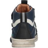 BunniesJR 224833-420 Jongens Hoge Sneakers - Blauw - Leer - Klittenband