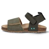 BunniesJR - Bodijn Sandalen - Kaki - Imitatieleer - Klittenbandsluiting
