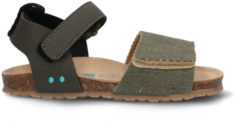 BunniesJR - Bodijn Sandalen - Kaki - Imitatieleer - Klittenbandsluiting