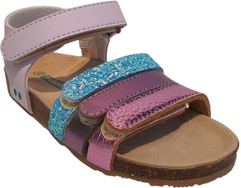 BunniesJR - 225415-771 - Sandalen - Paars - Imitatieleer - Klittenbandsluiting