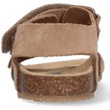 BunniesJR - Ben Beach - Sandalen - Taupe - Imitatieleer - Klittenbandsluiting