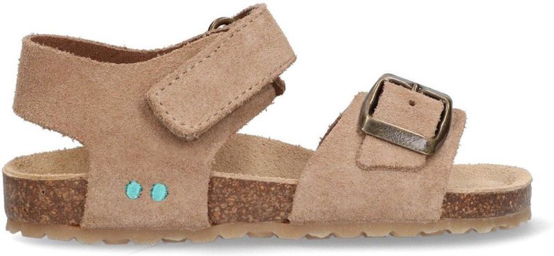 BunniesJR - Ben Beach - Sandalen - Taupe - Imitatieleer - Klittenbandsluiting