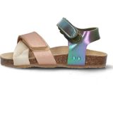 BunniesJR - 225418-798 - Meisjes Sandalen - Multicolor - Imitatieleer - Klittenbandsluiting