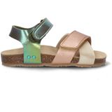 BunniesJR - 225418-798 - Meisjes Sandalen - Multicolor - Imitatieleer - Klittenbandsluiting