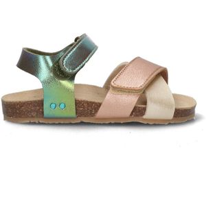 BunniesJR - 225418-798 - Meisjes Sandalen - Multicolor - Imitatieleer - Klittenbandsluiting