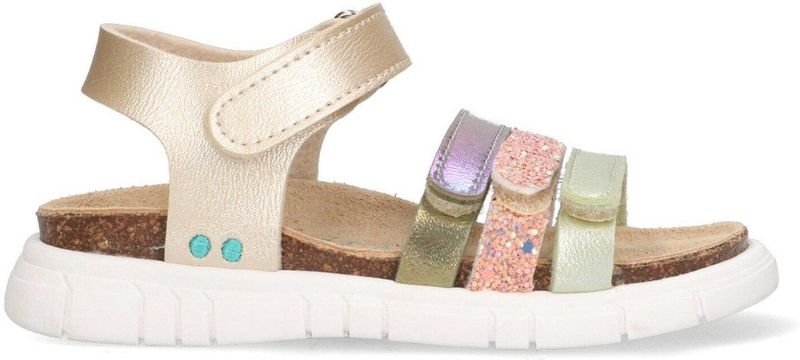 BunniesJR - 225423-794 - Meisjes Sandalen - Goud - Imitatieleer - Klittenband