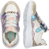 BunniesJR - 225344-994 - Lage Sneakers - Blauw/Wit/Roze - Leer - Veters