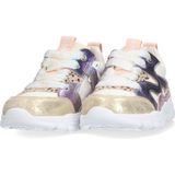 BunniesJR - 225344-994 - Lage Sneakers - Blauw/Wit/Roze - Leer - Veters