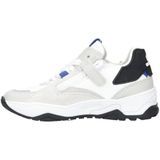 BunniesJR - 225375-103 Sneakers - Wit/Grijs/Blauw - Leer - Veters