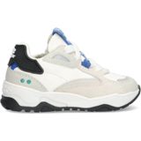 BunniesJR - 225375-103 Sneakers - Wit/Grijs/Blauw - Leer - Veters