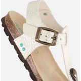 BunniesJR - 225417-906 - Platte Sandalen - Beige/Print - Imitatieleer