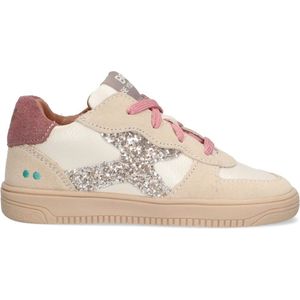 Bunnies JR - Monica Mellow - Lage Sneakers - Suède en Leer - Glitter Accenten