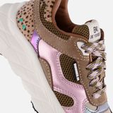 BunniesJR - 225842-408 - Lage Sneakers - Roze - Leer - Veters